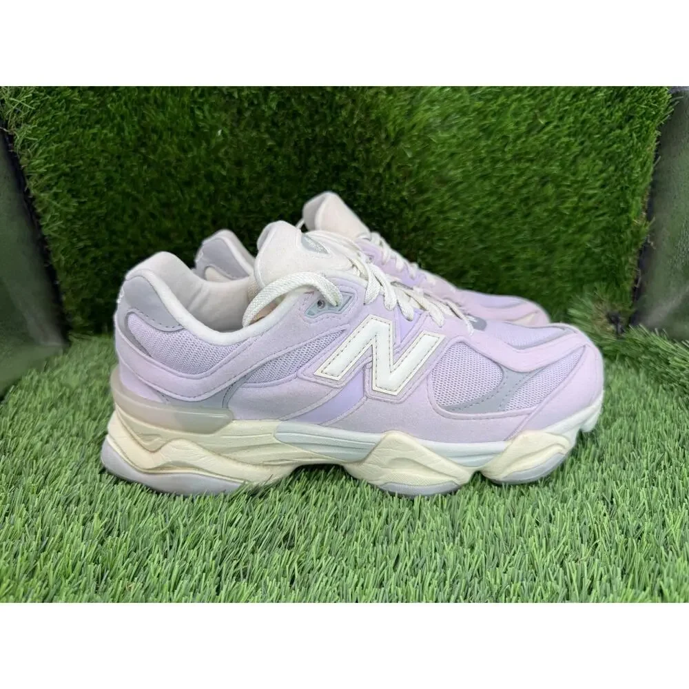 New Balance 9060 GC9060VK Athletic Sneaker Shoes Boys 7M Purple Suede Training